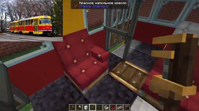 Cоветский Подвижной состав в Minecraft (Tatra T3) смотреть онлайн