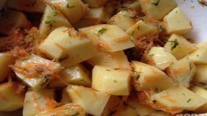 Картофель в пакете для запекания