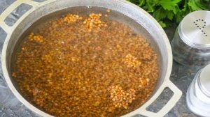 Гречка с колбасой