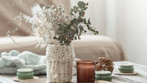 Сухоцветы в интерьере