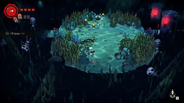 Идём по лужам в мрачной Топи | Cult of the Lamb смотреть онлайн