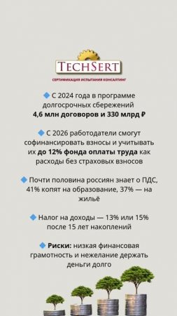 💰 Длинные рубли: поддержка долгосрочных сбережений