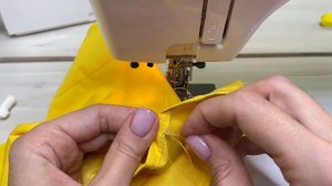 Пошив шорт: Подгиб низа