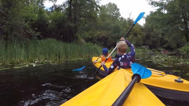 Сплав на байдарках по реке Воронеж 2024 год. смотреть онлайн