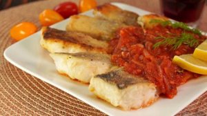 Морская Греция на тарелке. ЖАРЕНАЯ РЫБА С СОУСОМ "САВОРО"