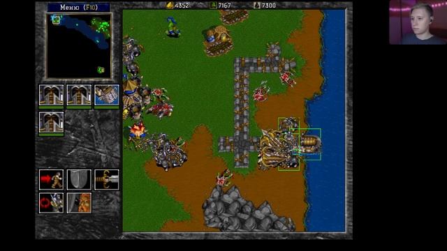 Кампания людей миссия 10 🎮 Warcraft II: Tides of Darkness #18 смотреть онлайн