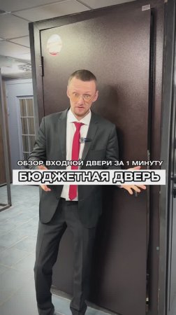 Обзор входной двери: бюджетная модель недорого | Двери в Самаре недорого