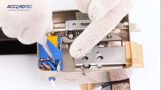 Новинка от Accordtec! Электромеханический замок AT-EL101GF смотреть онлайн