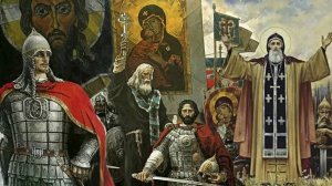 Русь святая, купола златые*  Современная федоскинская миниатюра