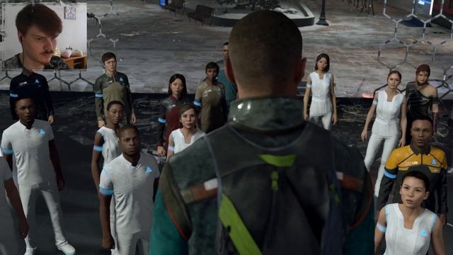 Освобождение андроидов и создатель / часть 10 \ Detroit: Become смотреть онлайн