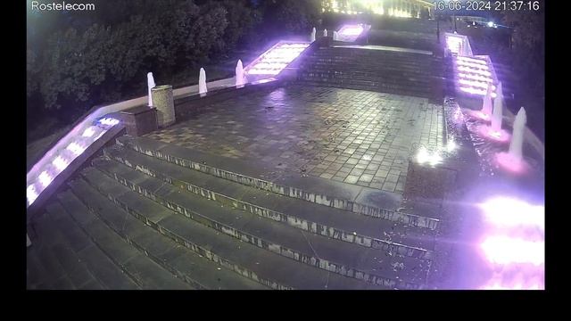 Липецк. Каскад фонтанов Ленина-Соборная  Веб-камера 16 ?