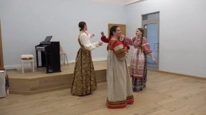 "Я да пучочики вязала".  Песня казаков Некрасовцев. Анс?