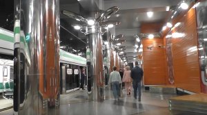 Станция метро Беговая.  Петербург. Обзор. 12.06.25.