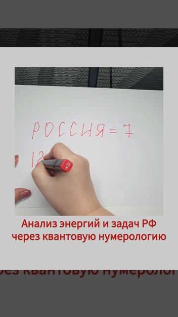 Квантовый нумерологический анализ