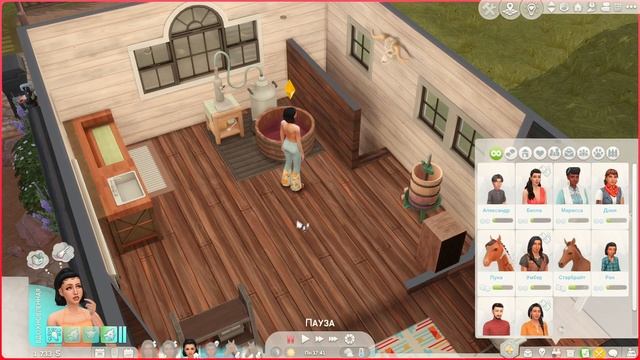 На все руки мастер🍷🏇 II ep.2 II The Sims 4: Конное ранчо смотреть онлайн