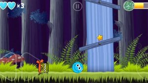 Играю Funny blue ball Journey лесной эпизод 16-30 уровня 🔵