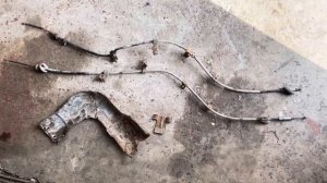 Троса ручника + щитки автомобиля Honda Civic 3 поколение 1983-1