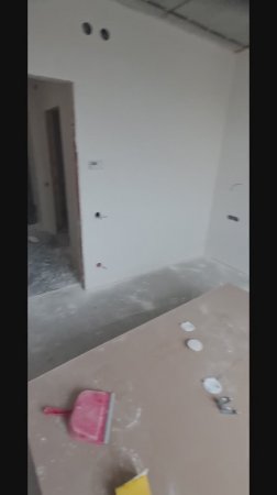 Шпаклевка и шлифовка стен в комнате и коридоре. Калининград. Светлогорск.