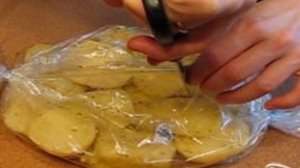 Картофель в рукаве для запекания