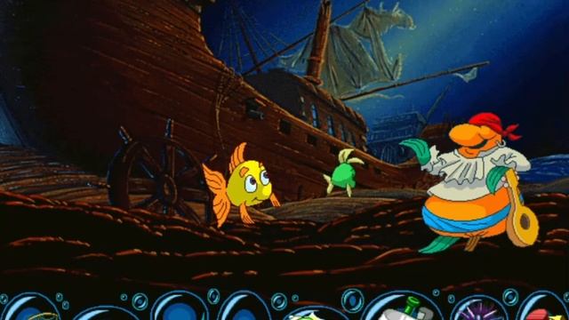 Freddi Fish and the Case of the Missing Kelp Seeds - #2 - кто живёт в глубине ок? смотреть онлайн