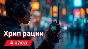 Звуки для соседей - хрип рации, помехи