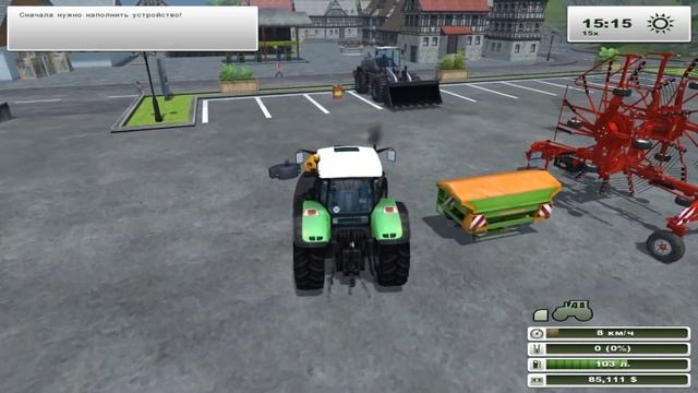 Покупаю овец и начинаю бизнес с шерстью в Farming Simulator 2013 смотреть онлайн