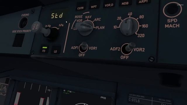 Разбор кабины а320😱 | Кабина пилота и её составляющие | смотреть онлайн