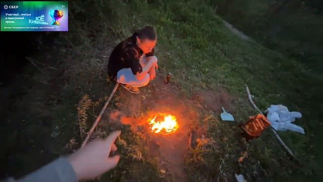 Вова VATARLS, Андрей Груша - Готовим крабсбургеры в дикой ? смотреть онлайн