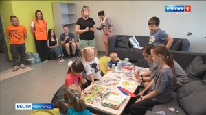 Для жителей приграничья в ПВР Белгорода организовали выставки и мастер-классы