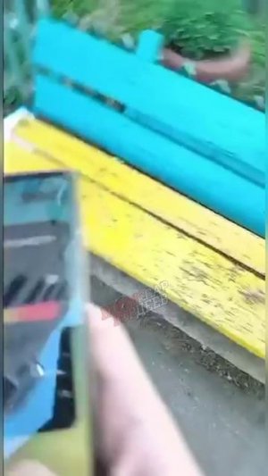 Потужность которой они гордятся - дряхлая лавка, выкрашенная в цвета державной тряпки