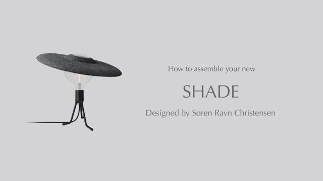 Инструкция по сборке Shade Felt Hanging Lamp