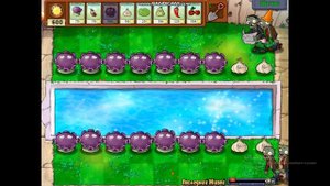 гайд как пройти мини игру последний живой в Plants vs Zombies