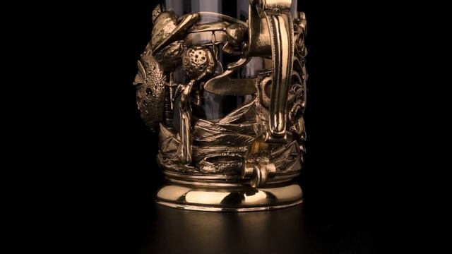 Подстаканник Скорпион (Латунь, стекло) смотреть онлайн