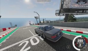 прыжки на большой скорости на машинах (beamng drive) часть 1