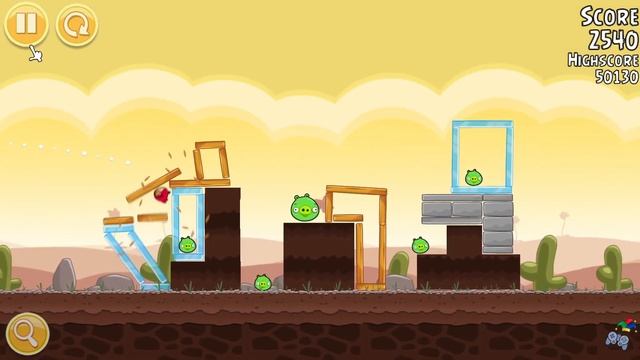 Прибило льдиной | Шут проходит Angry Birds #56 (уровень 3-14)