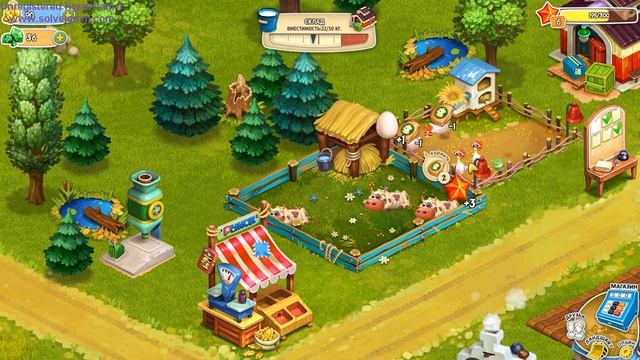 родина любимая ферма игра