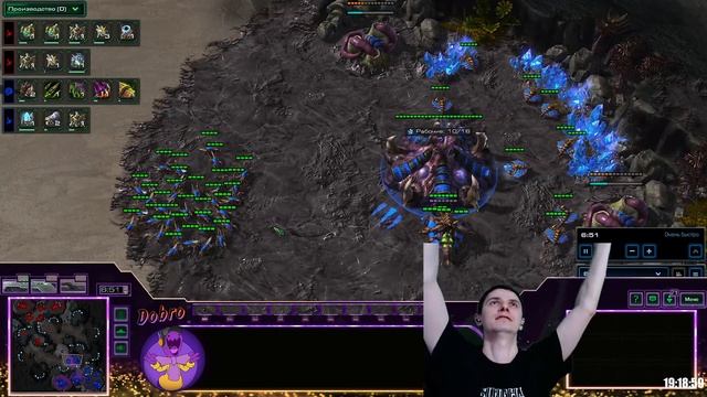 СМЕРТЬ ЧЕРЕЗ СНУ-СНУ Битва СтарКоманов Starcraft 2 смотреть онлайн