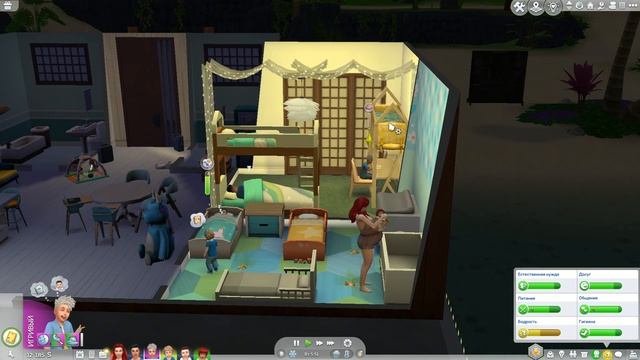Челлендж 100 детей | Sims 4 | ep.16 Сразу 4 дня рождения, почти 5 смотреть онлайн