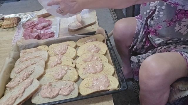 горячие бутэрброды по шустрому