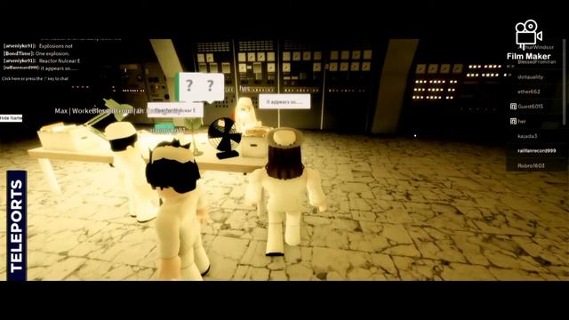 ROBLOX CHERNOBYL Reactor 4 Control Room before The explosion. 26 APRIL 1986 ГОДУ. 1992 FILM