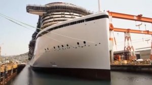 Строительство круизного лайнера за 3 минуты!