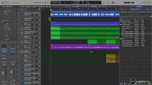 Крутые фоновые звуки в электронной музыке в Logic Pro 11 [Logic Pro Help]