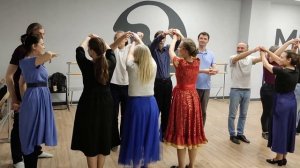 Гросфатер, шаги, примеры фигур (фрагмент учебного виде