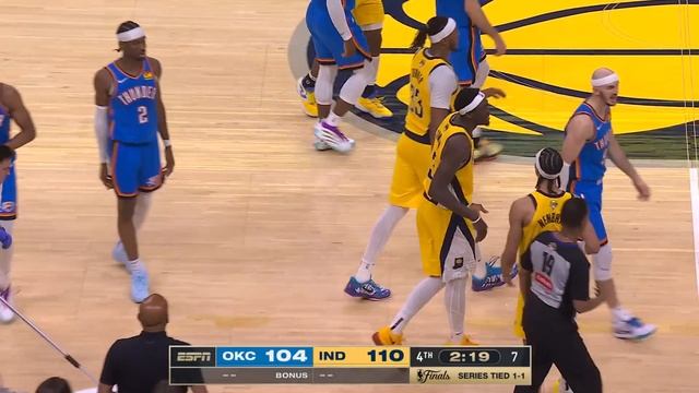 БЕЗУМНЫЙ ФИНАЛЬНЫЙ МАТЧ 3-й СЕРИИ NBA Pacers против Thunder