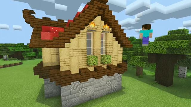 Как Построить Большой Фэнтезийный дом в Майнкрафт!-(Ту смотреть онлайн