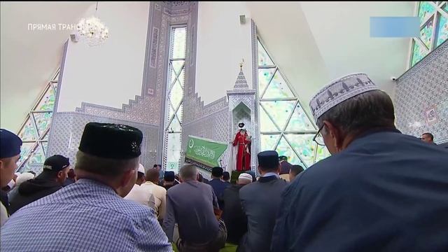 «Курбан-Байрам» 6 июня 2025 года в Соборной мечети «Ляля-Тюльпан» города Уфы смотреть онлайн