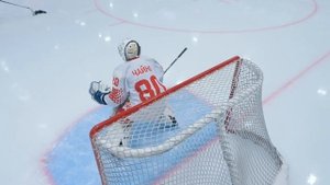 Подготовка вратаря - ловля шайбы