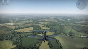 War Thunder. Взлёт, посадка. Самолёт Gladiator Mk II