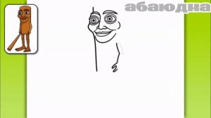 РИСУЕМ ТУНГ ТУНГ САХУР 🔥💣🔥 ИТАЛЬЯНСКИЕ МЕМЫ #мем