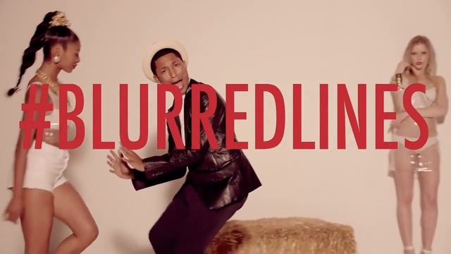 Robin Thicke, T. I & Pharrell - Blurred Lines (наоборот) смотреть онлайн